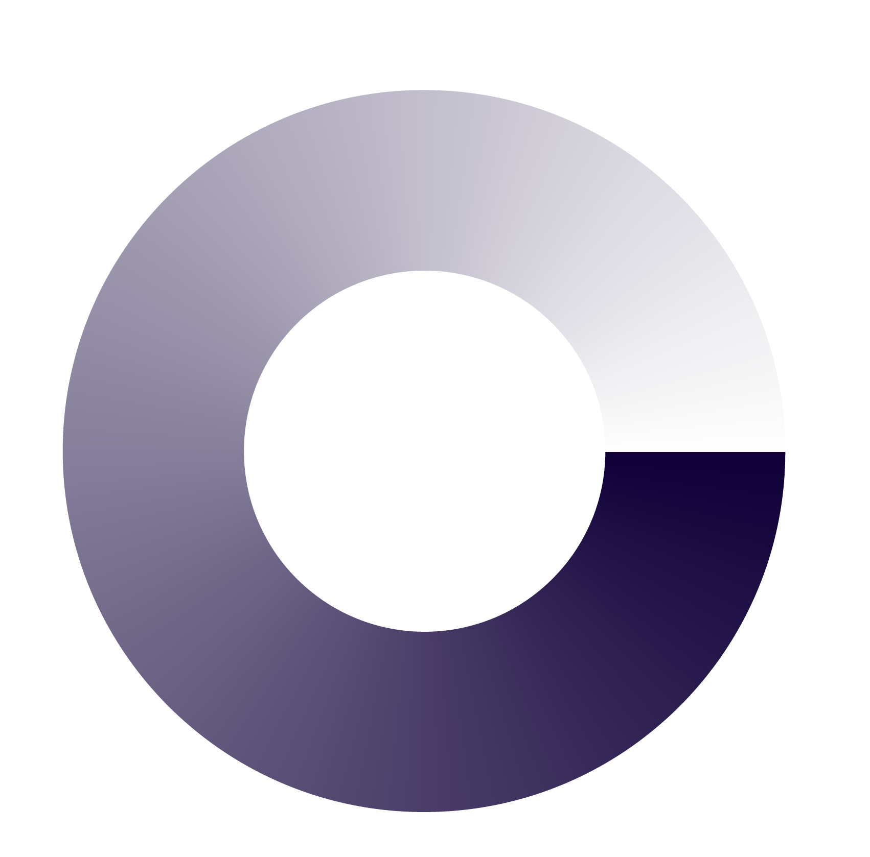 clever logomark navy